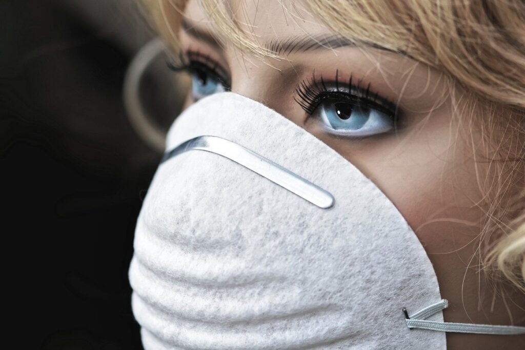 Photo: Coronavirus - Masked Woman